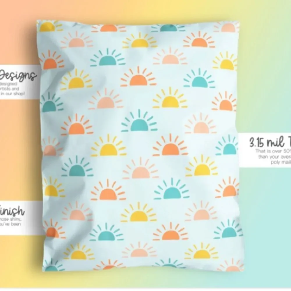 Poly Mailers bags stickers